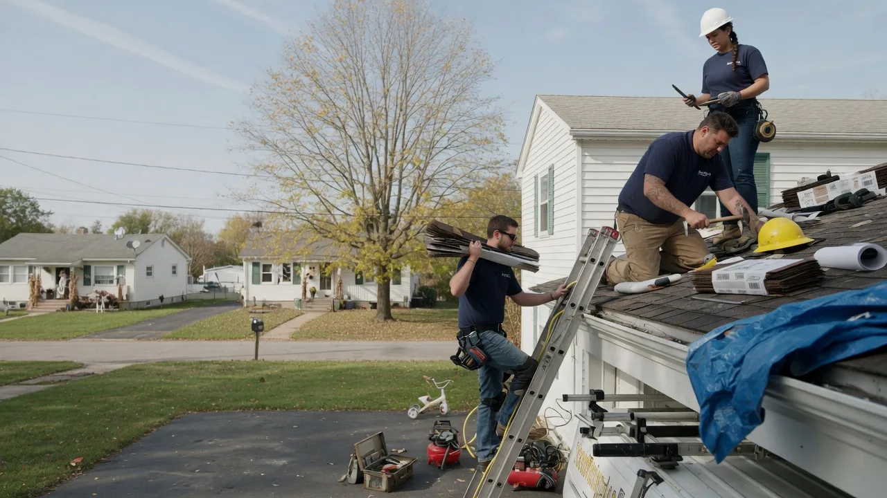 Local Roofing Contractors in El Paso, IL near me
